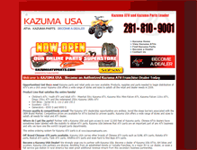 Tablet Screenshot of kazumausa.com